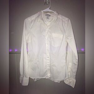 White button-up shirt